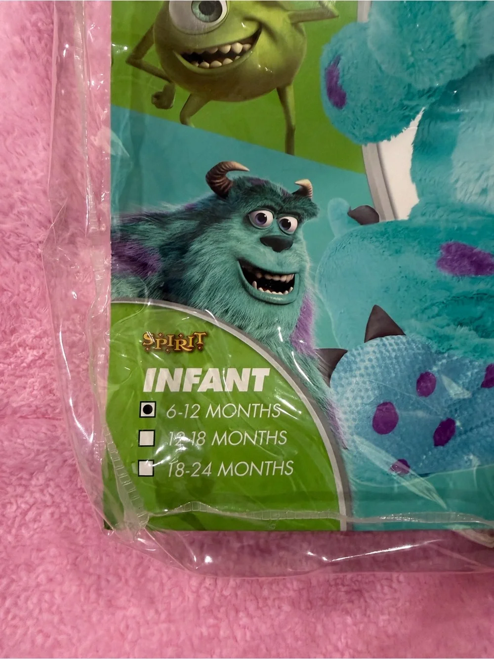Monsters, Inc. Sulley Infant Costume - Blue - Picture 2 of 8